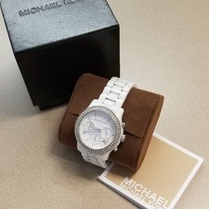 Mk watch white Ceramic